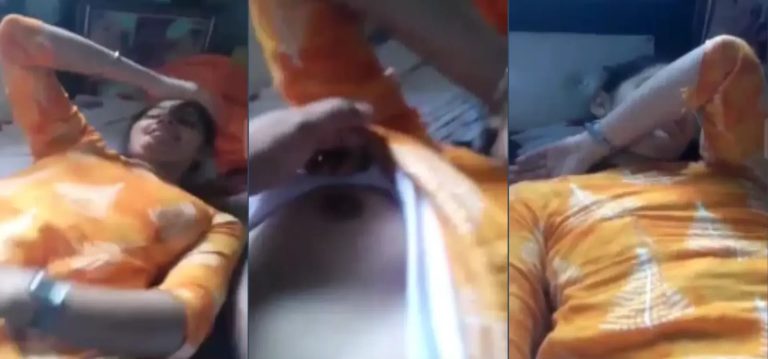 Horny Boyfriend Records Shy GF Showing Boobs