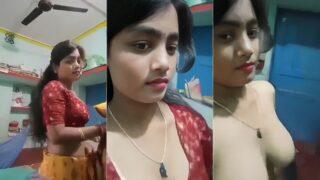 Desi Girl Beautiful Stripping Saree Naked Full Video 2026