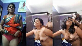 South Indian Aunty Fucked Hard in Saree Viral Leaked Video Full